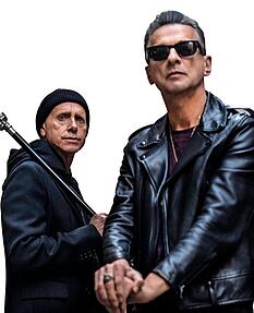 Martin Gore (links) und Dave Gahan sind Depeche Mode.