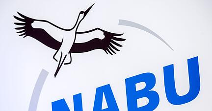 Das Logo des Naturschutzbundes in Deutschland (NABU).