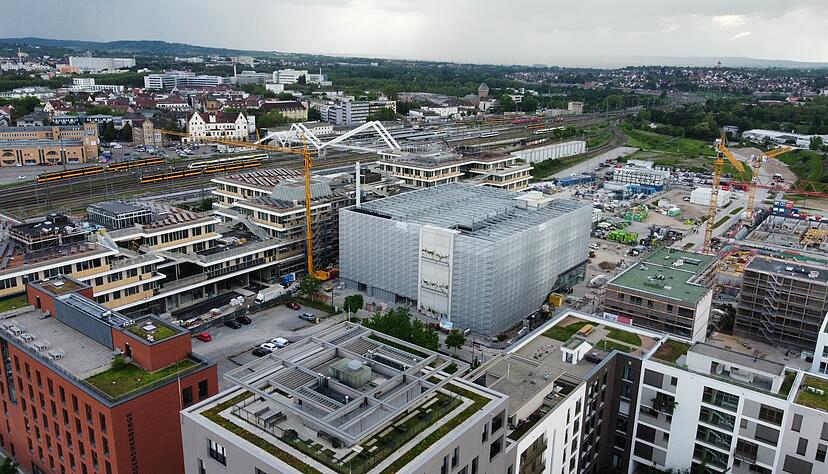 Das Parkhaus im Stadtteil Neckarbogen kostete 17 Millionen Euro. Das Parkhaus im Stadtteil Neckarbogen kostete 17 Millionen Euro.