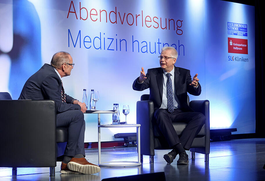 Abendvorlesung Hautkrebs mit SLK-Professor Harald Löffler Abendvorlesung Hautkrebs mit SLK-Professor Harald Löffler