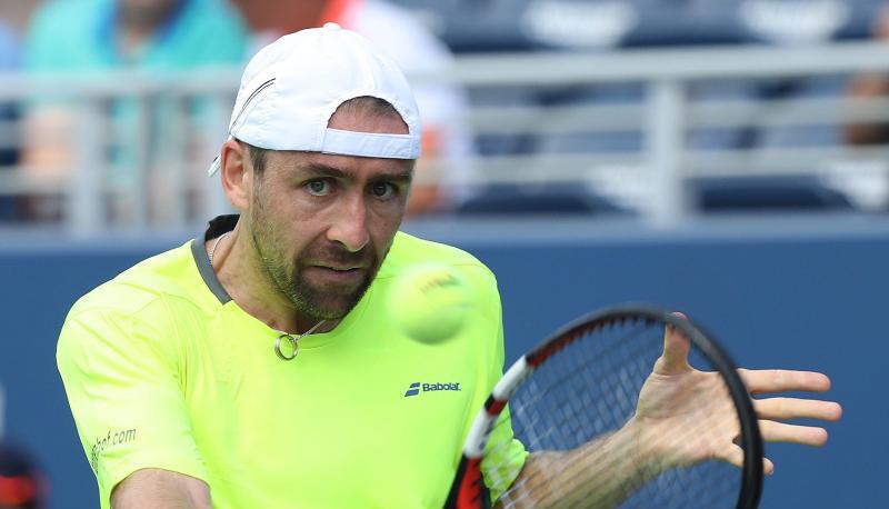 In Stockholm unterliegt Benjamin Becker bereits im Auftaktmatch gegen gegen Jürgen Zopp aus Estland. Foto: Justin Lane