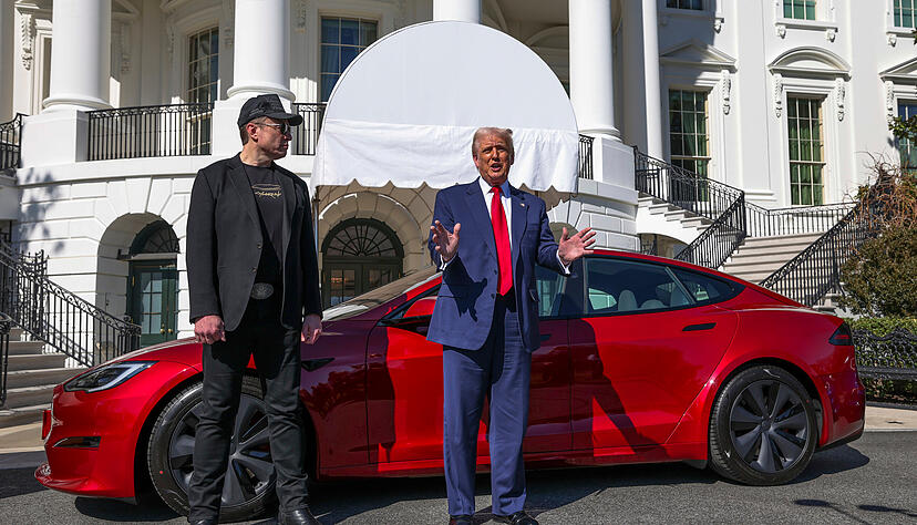 Trump will sich am Mittwoch zu den Zöllen für die Autoindustrie äußern. Trump will sich am Mittwoch zu den Zöllen für die Autoindustrie äußern.
