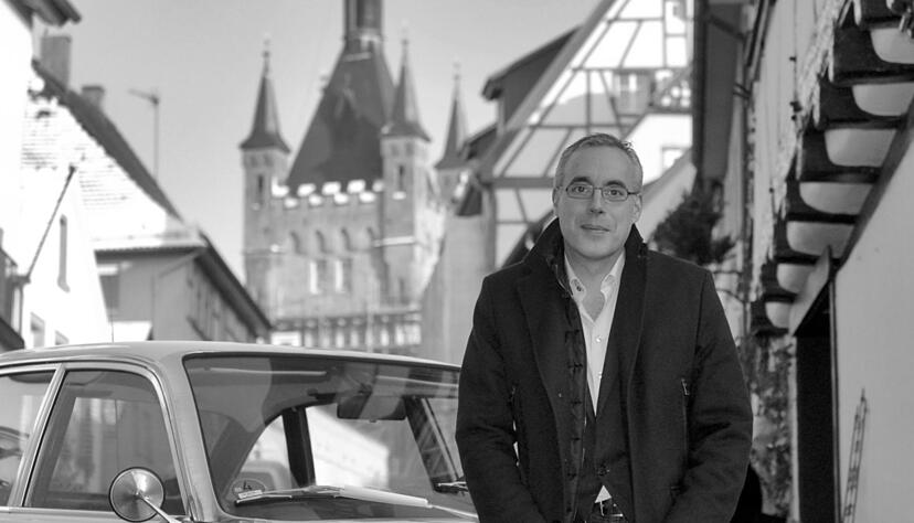 Bernhard Lasotta in seiner Heimatstadt Bad Wimpfen. Foto: Berger Bernhard Lasotta in seiner Heimatstadt Bad Wimpfen. Foto: Berger