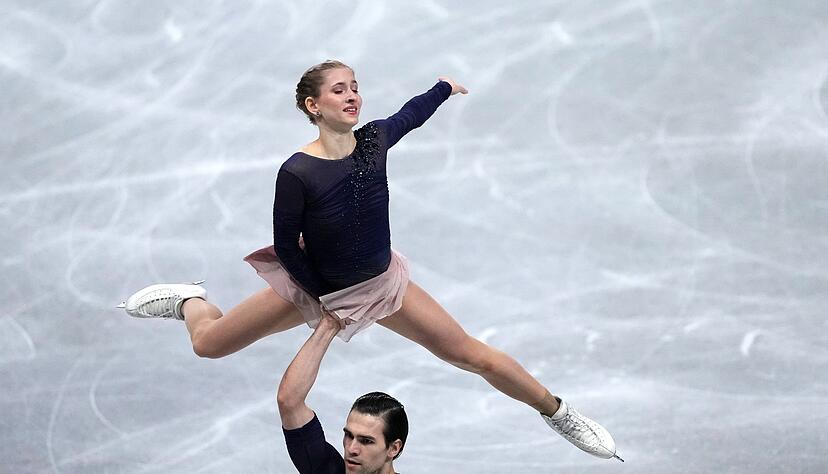 Minerva Hase (o) und Nikita Volodin sind bei der EM Goldfavorit. (Archivbild) Minerva Hase (o) und Nikita Volodin sind bei der EM Goldfavorit. (Archivbild)