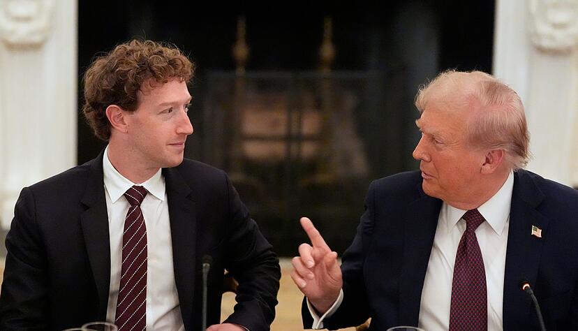 Zuckerberg dürfte sich auch Unterstützung von US-Präsident Donald Trump erhoffen. (Archivbild) Zuckerberg dürfte sich auch Unterstützung von US-Präsident Donald Trump erhoffen. (Archivbild)