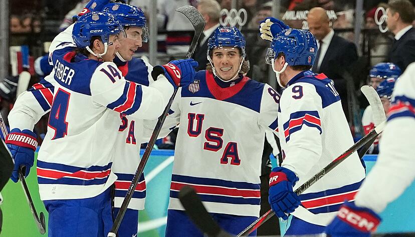 Die US-Boys hatten keine M&uuml;he mit Deutschland-Bezwinger Slowakei.