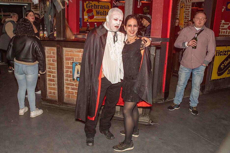 Halloween Night Party in der Gartenlaube in Heilbronn. Halloween Night Party in der Gartenlaube in Heilbronn.