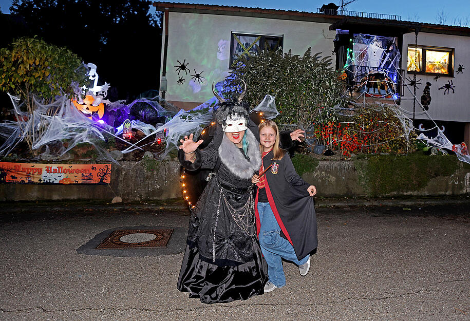 Halloween-Haus in Hirrweiler. (Symbolbild)