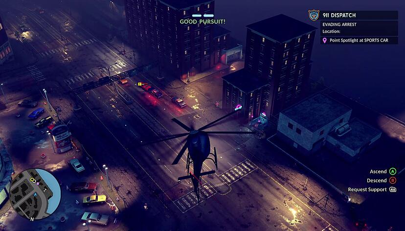 &laquo;The Precinct&raquo; wird haupts&auml;chlich aus der Vogelperspektive gespielt.