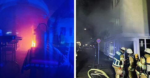 In der Nacht auf Samstag musste die Heilbronner Feuerwehr zu einem Brand in der Zehentgasse ausrücken.