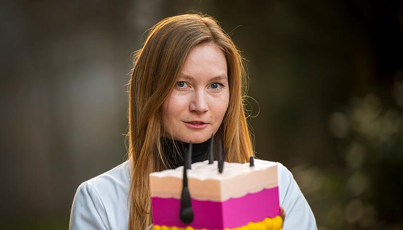 Kandidatin Amelie Reigl ist Biologin und z&uuml;chtet menschliche Haut.