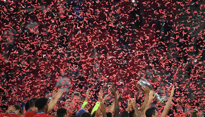 Titel Nummer vier: Auch der Supercup befindet sich in den Händen des FC Bayern.