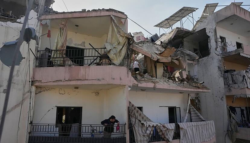 Die Zerst&ouml;rungen im Libanon sind erheblich.