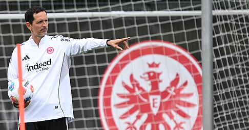 Verfolgt mit der Eintracht in dieser Saison hohe Ziele: Trainer Dino Toppmöller.