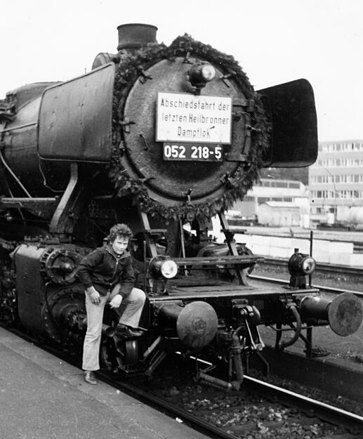 Solche Dampflokomotiven, hier am Hauptbahnhof Heilbronn, fuhren jahrzehntelang auf der Kraichgaubahn. Foto: Sammlung Ulrich Merz Solche Dampflokomotiven, hier am Hauptbahnhof Heilbronn, fuhren jahrzehntelang auf der Kraichgaubahn. Foto: Sammlung Ulrich Merz