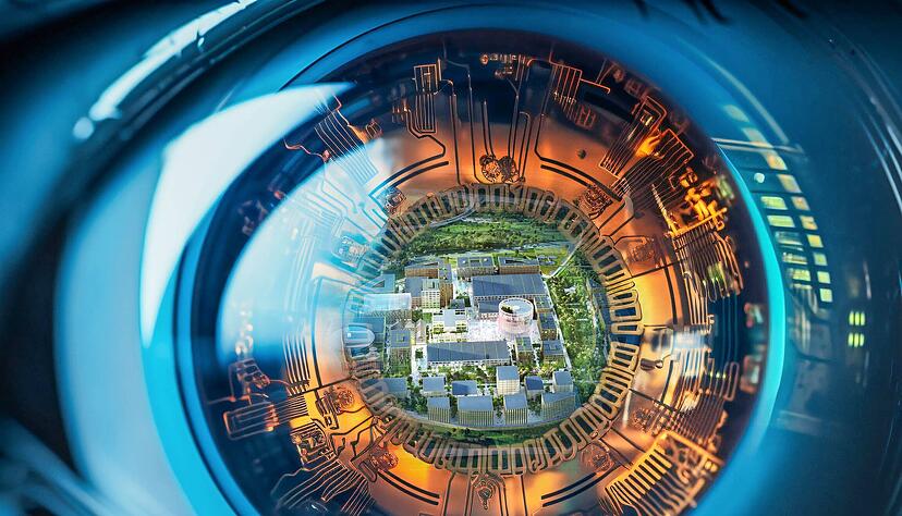 Die Chance: Der geplante kreisförmige KI-Innovationspark Ipai und das Thema KI erhalten derzeit viel Aufmerksamkeit.
Fotos: bmf-foto.de/stock.adopbe.com, KI-generiert, Ipai Montage: HSt Die Chance: Der geplante kreisförmige KI-Innovationspark Ipai und das Thema KI erhalten derzeit viel Aufmerksamkeit.
Fotos: bmf-foto.de/stock.adopbe.com, KI-generiert, Ipai Montage: HSt