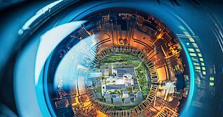 Die Chance: Der geplante kreisförmige KI-Innovationspark Ipai und das Thema KI erhalten derzeit viel Aufmerksamkeit. 
Fotos: bmf-foto.de/stock.adopbe.com, KI-generiert, Ipai Montage: HSt