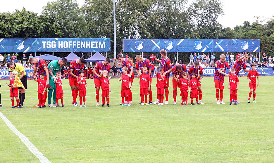 Freundschaftsspiel Hoffenheim gegen Heidenheim in Brackenheim Freundschaftsspiel Hoffenheim gegen Heidenheim in Brackenheim