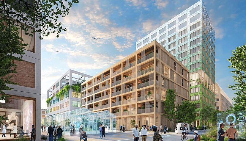 In den Steinäckern wird ein neues Stadtquartier entstehen, das nicht nur Wissenschaftler, sondern auch die Heilbronner Bürger begeistern soll.