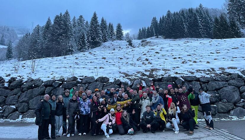 Winterausfahrt: Die Freunde des B&uuml;rgerparks f&uuml;hren regelm&auml;&szlig;ig auch Ausfl&uuml;ge f&uuml;r, Skifahrer und Wanderer an.