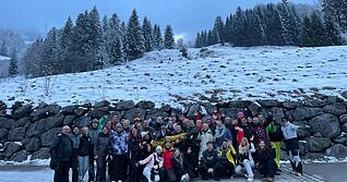 Winterausfahrt: Die Freunde des B&uuml;rgerparks f&uuml;hren regelm&auml;&szlig;ig auch Ausfl&uuml;ge f&uuml;r, Skifahrer und Wanderer an.