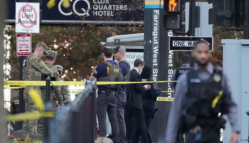 Zwei Nationalgardisten wurden am Mittwoch angeschossen - eine Soldatin ist laut US-Pr&auml;sident Trump inzwischen gestorben. (Archivbild)