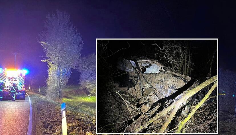 Am fr&uuml;hen Samstagmorgen hat sich zwischen Neuenstadt und Cleversulzbach ein schwerer Unfall eriegnet. Zwei Menschen wurden verletzt.