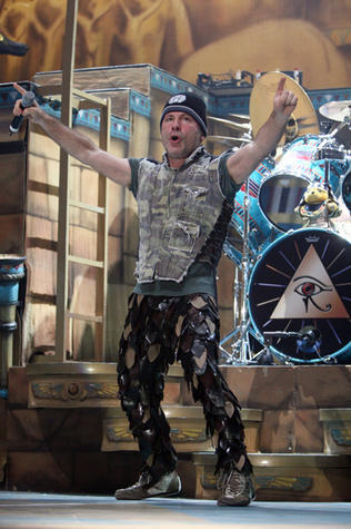 Konzert von Iron Maiden in Basel, St. Jakobshalle