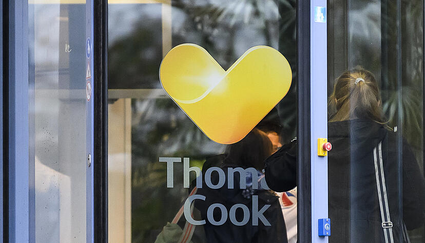 Die deutsche Thomas-Cook-Zentrale in Oberursel. Foto: dpa