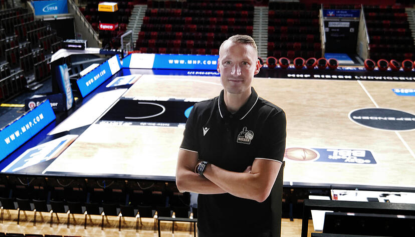 Ist aus Göttingen zu den Riesen nach Ludwigsburg gewechselt: Trainer Mikko Riipinen vor dem Saisonstart des Bundesligisten.