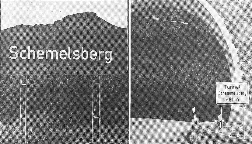 Schemelsberg oder Schemmelsberg? Zeitungsausschnitt der Heilbronner Stimme vom 7.3.1991. Schemelsberg oder Schemmelsberg? Zeitungsausschnitt der Heilbronner Stimme vom 7.3.1991.