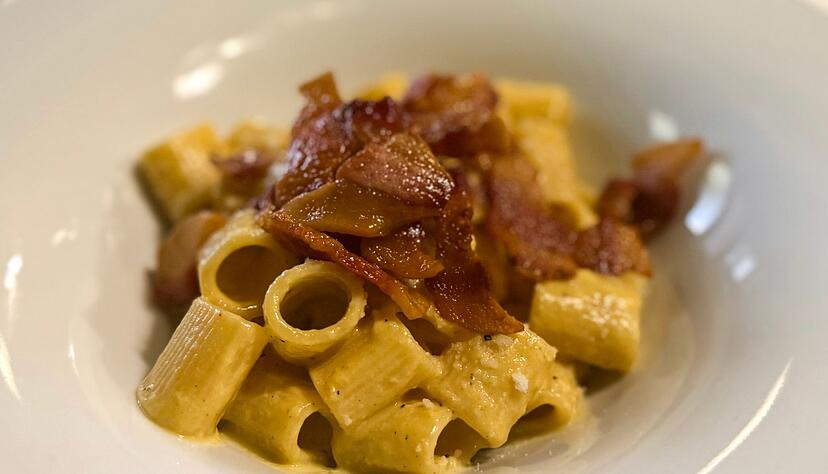 Die Carbonara: Immer schon italienisch oder eingef&uuml;hrt aus den USA?