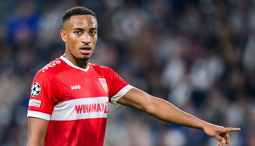 Stuttgarts Jamie Leweling bleibt dem VfB offenbar treu. Stuttgarts Jamie Leweling bleibt dem VfB offenbar treu.