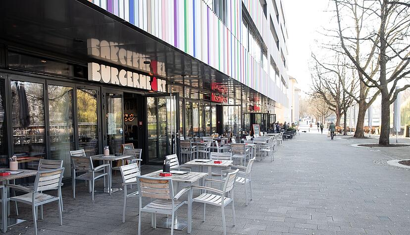 Verwaiste Gastronomie in der Oberen Neckarstraße beim Marrahaus in Heilbronn. Foto: Archiv Verwaiste Gastronomie in der Oberen Neckarstraße beim Marrahaus in Heilbronn. Foto: Archiv