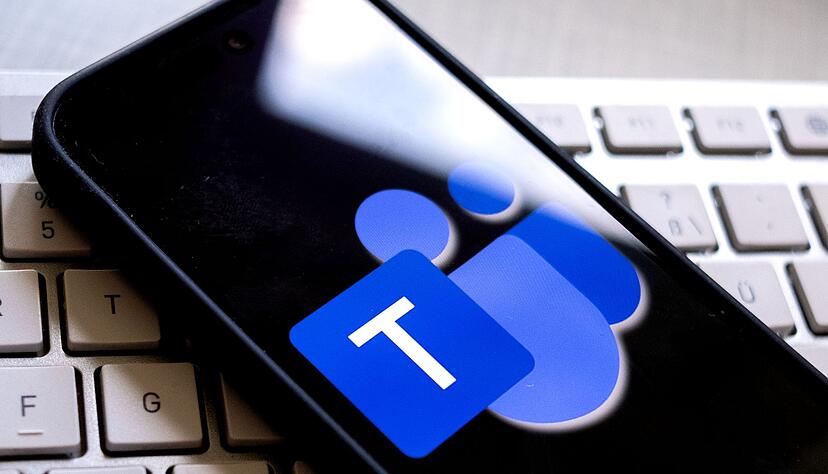 Viele Menschen nutzen f&uuml;r die Arbeit Microsoft Teams.