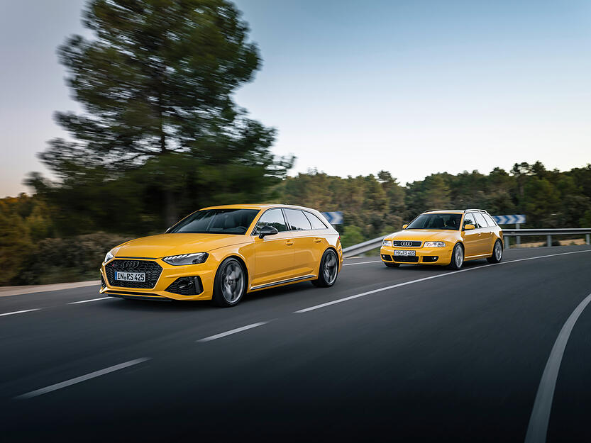 Die RS-Modelle sind die extremsten im Angebot von Audi.