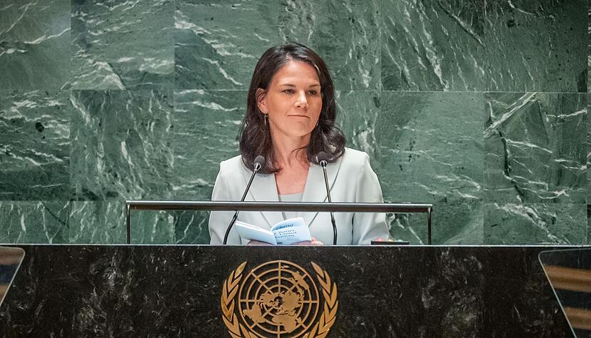 Baerbock kennt ihren designierten neuen Arbeitsplatz noch als Außenministerin. (Archivbild) Baerbock kennt ihren designierten neuen Arbeitsplatz noch als Außenministerin. (Archivbild)