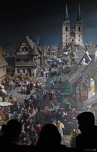 Panorama Luther 1517 in Wittenberg vorgestellt