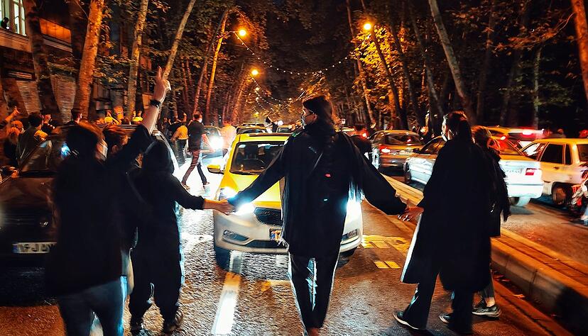 Proteste in Teheran (Archivbild).