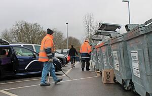 Auf den 51 Recyclinghöfen im Landkreis Heilbronn können neben Verpackungen auch Holz oder Elektronik abgegeben werden.