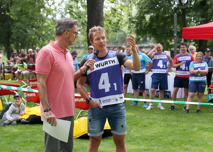 5. W&uuml;rth-Promi-Biathlon auf der Buga