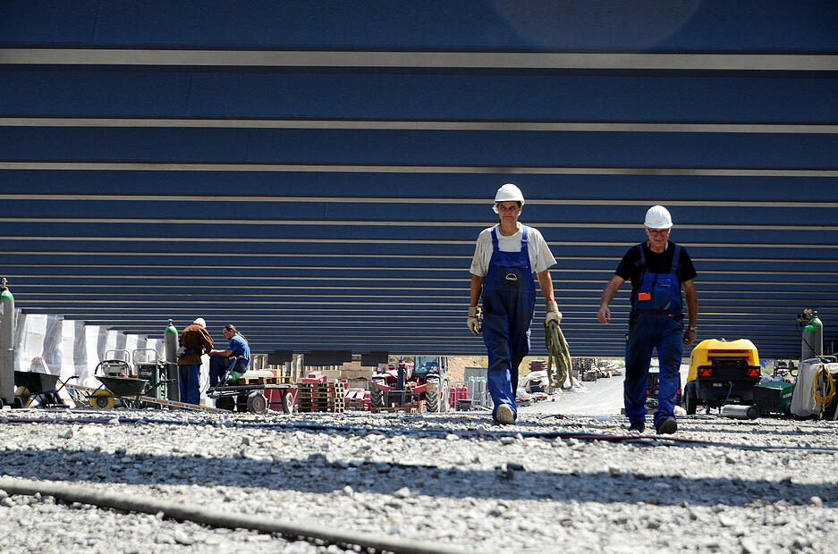 Stimme-Lesersommer: Besuch auf der A6-Baustelle Neckartalübergang