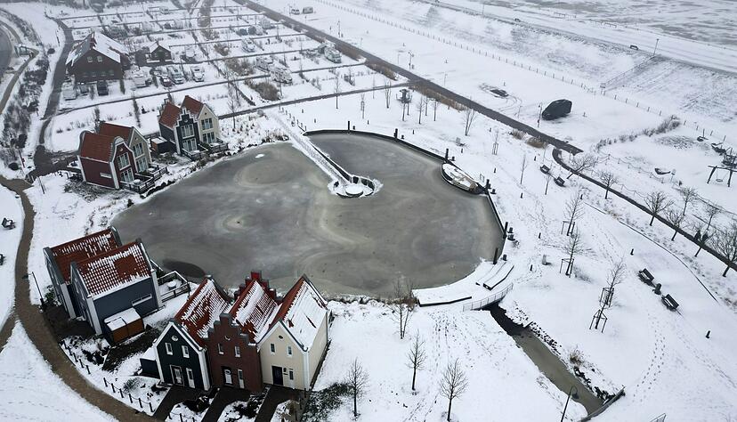 Viele Landschaften sind seit Tagen verschneit - auch in Regionen, in denen das mittlerweile eher selten vorkommt.