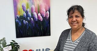 Mit Betsy Ezeta-Fischer gibt es in der VHS-Au&szlig;enstelle Ilsfeld nicht nur ein neues Gesicht. Auch der Standort in der Bahnhofstra&szlig;e 2 ist neu.