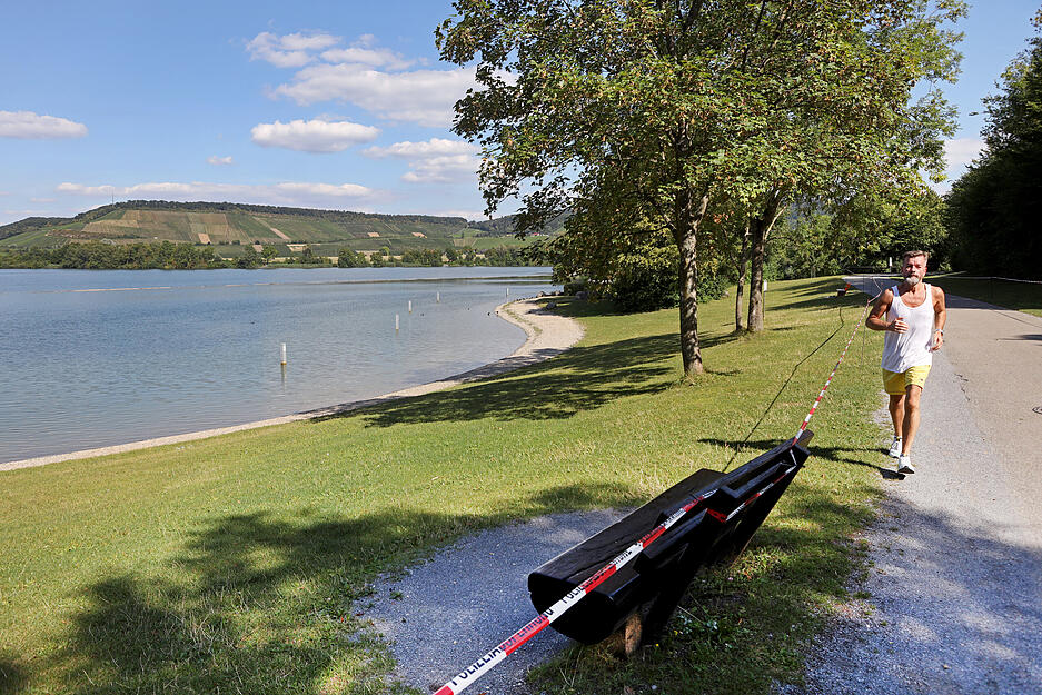 Gesperrter Breitenauer See