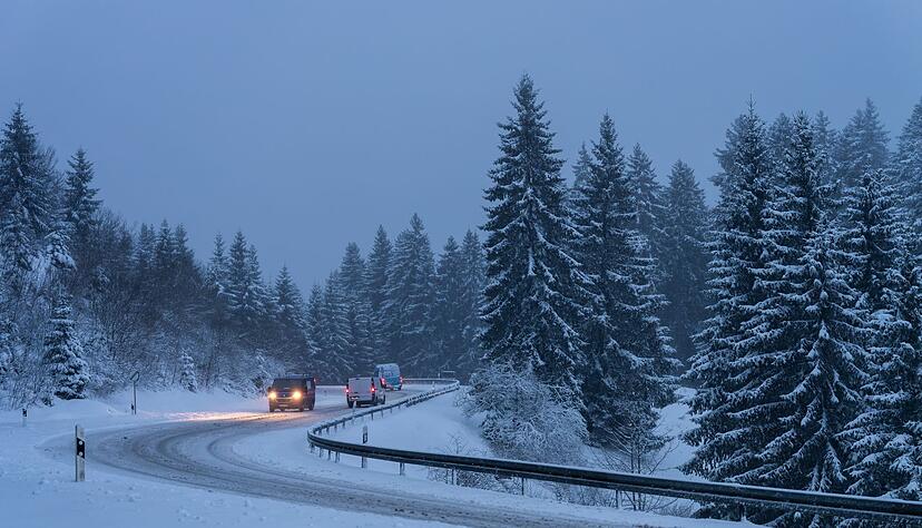 Im Schwarzwald hat es in der Nacht zum Donnerstag wieder geschneit.