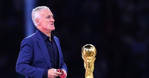 Trainer Didier Deschamps f&uuml;hrte Frankreich 2014 in Russland zum Weltmeister-Titel.
