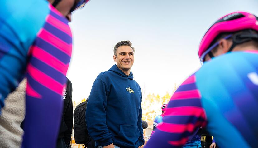 Neue Perspektive als Sprint-Trainer: Marcel Kittel (M).