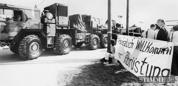 Unverhohlen bekennen Friedensaktivisten ihre Freude über den Abzug des US-Militärs von der Waldheide.