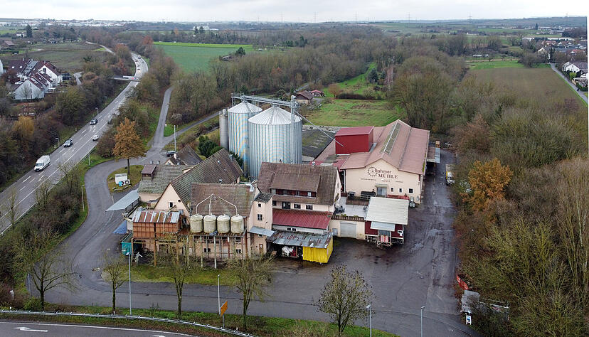 Die Rahmer M&uuml;hle im Heilbronner Stadtteil Sontheim: Besitzer Dieter Rahmer m&ouml;chte den Traditionsbetrieb verkaufen.
